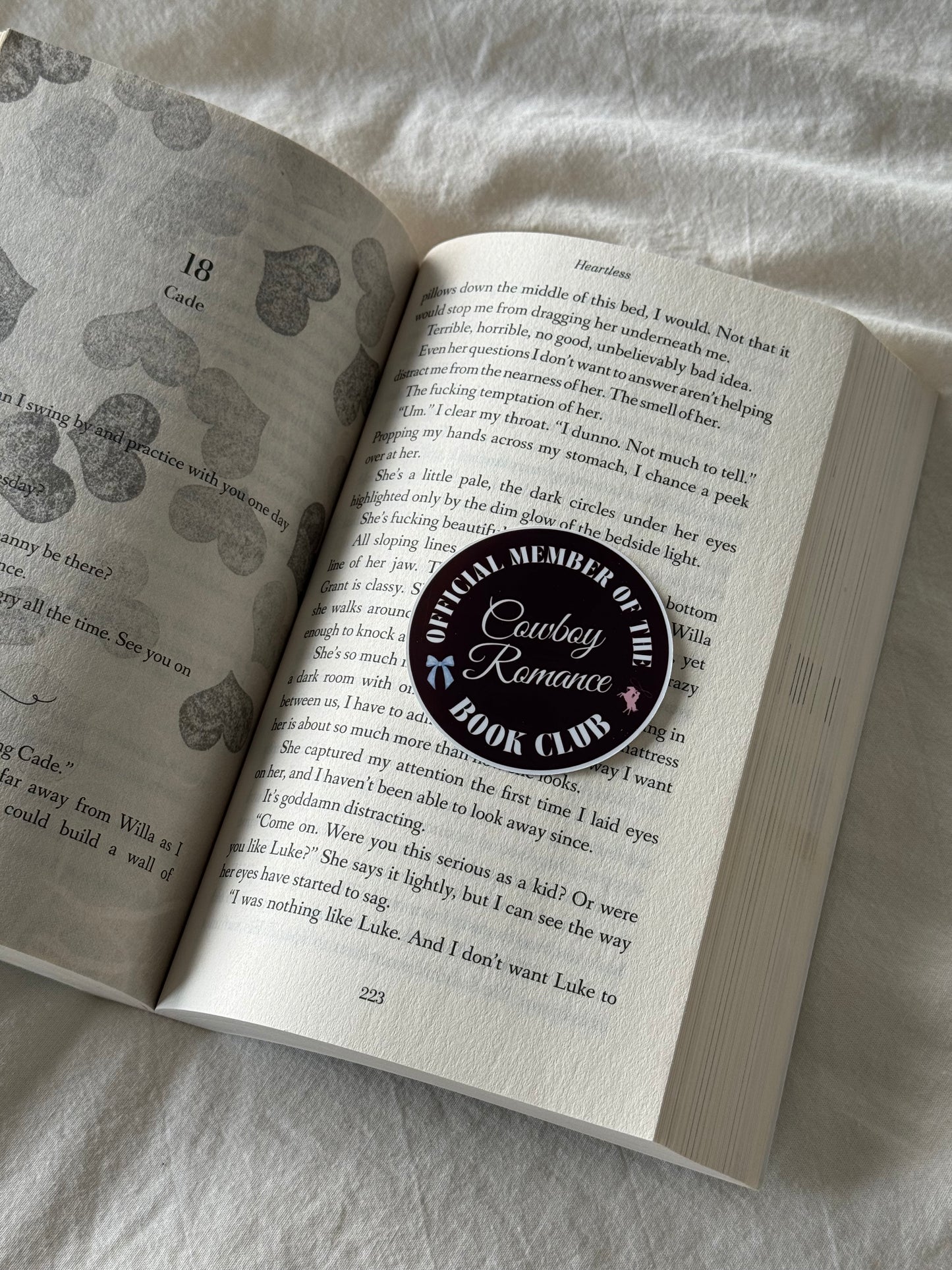 Book Club Sticker