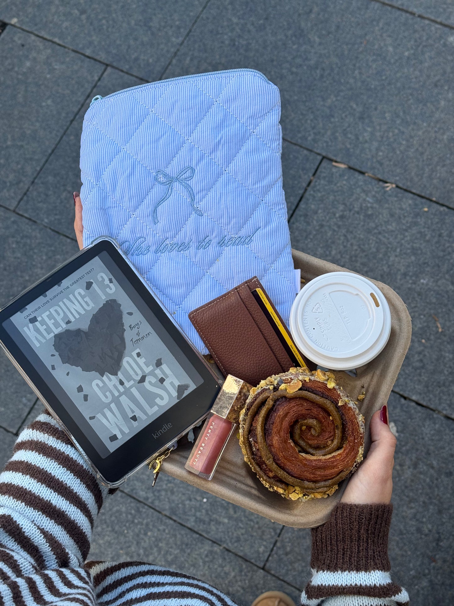 Blue Kindle Sleeve