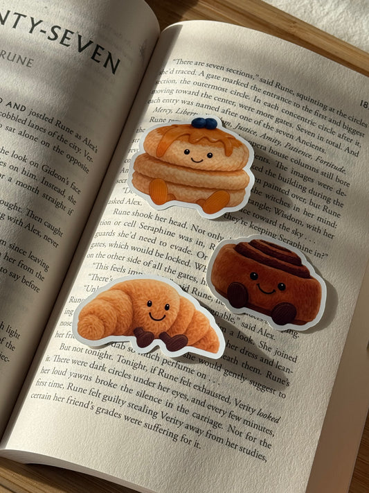 Pancake Stickers & Bookmark