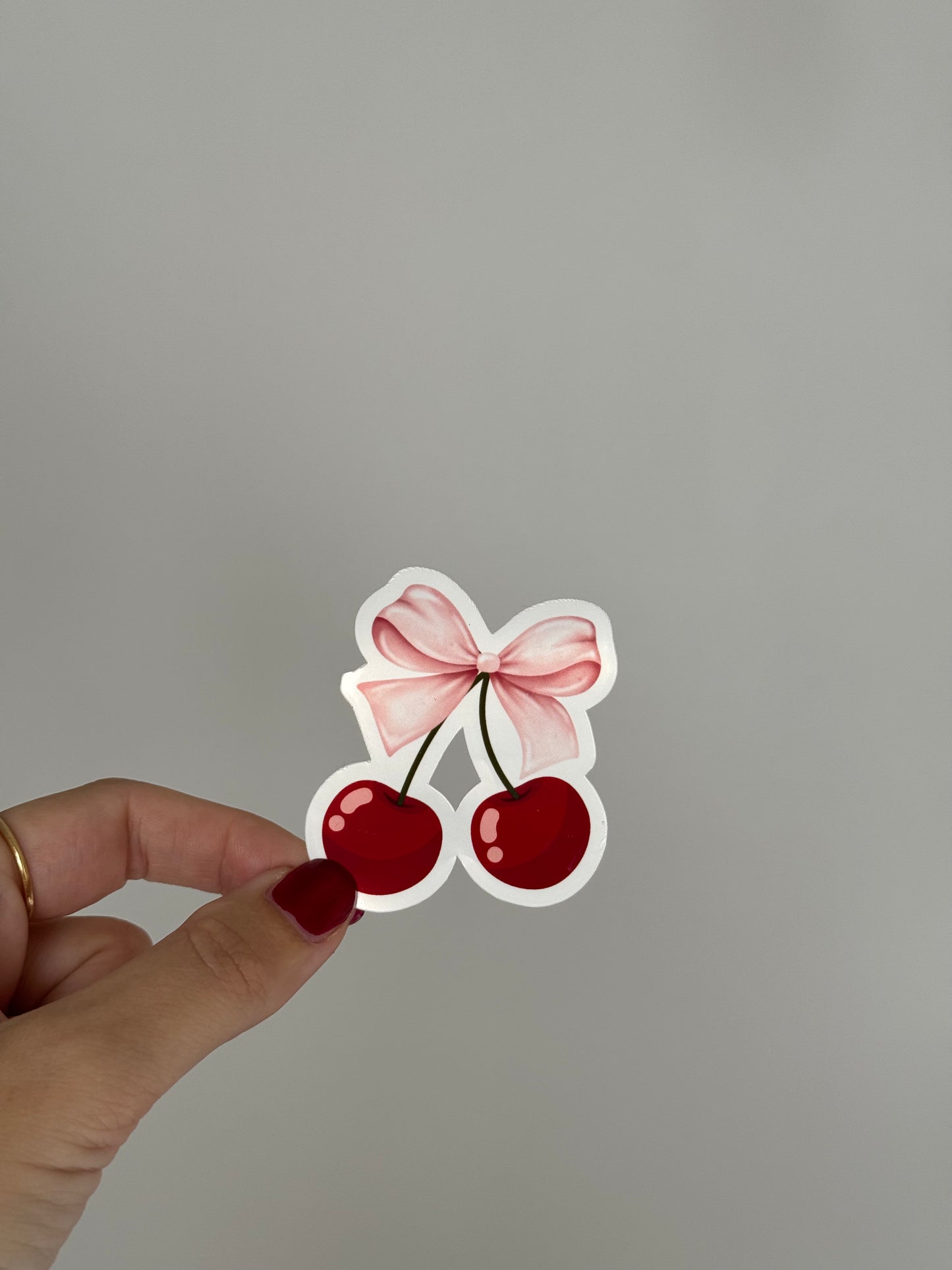 Cherry bow