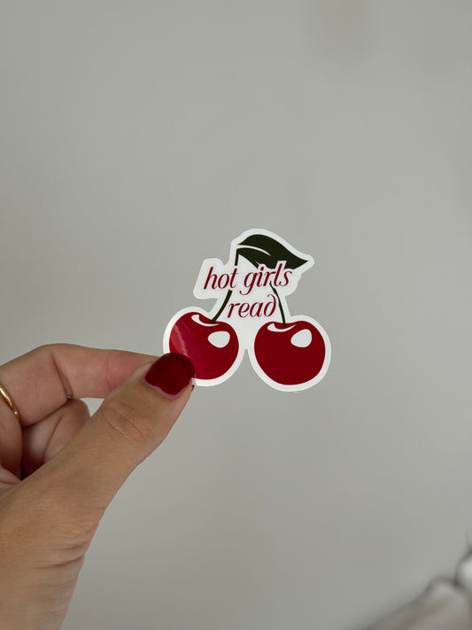 Cherry 'hot girls read'