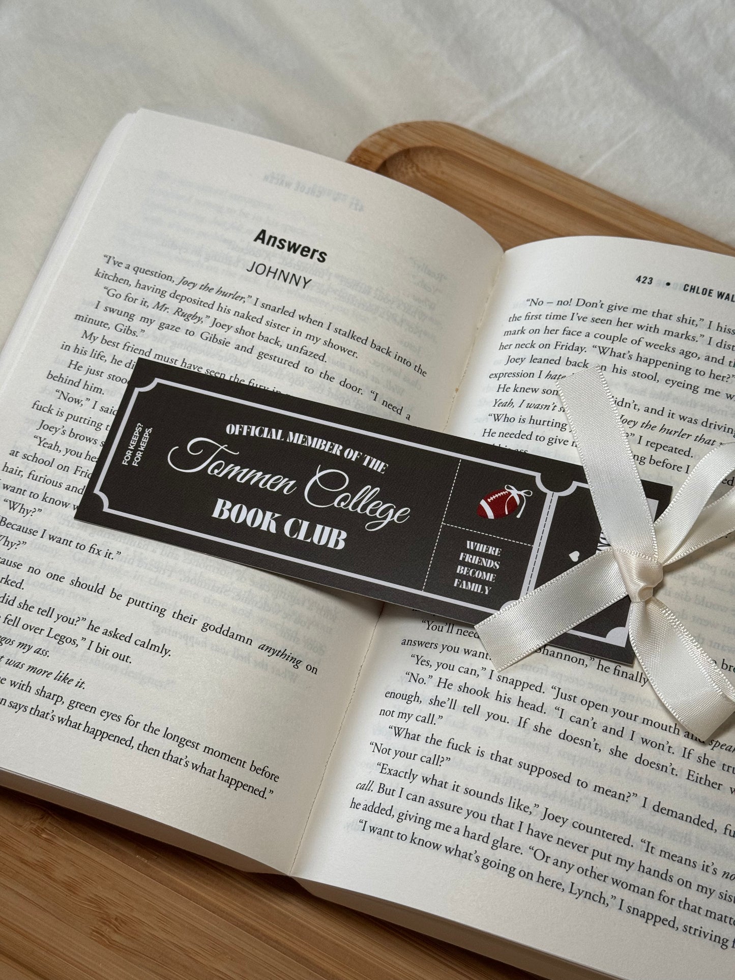 Tommen College Book Club