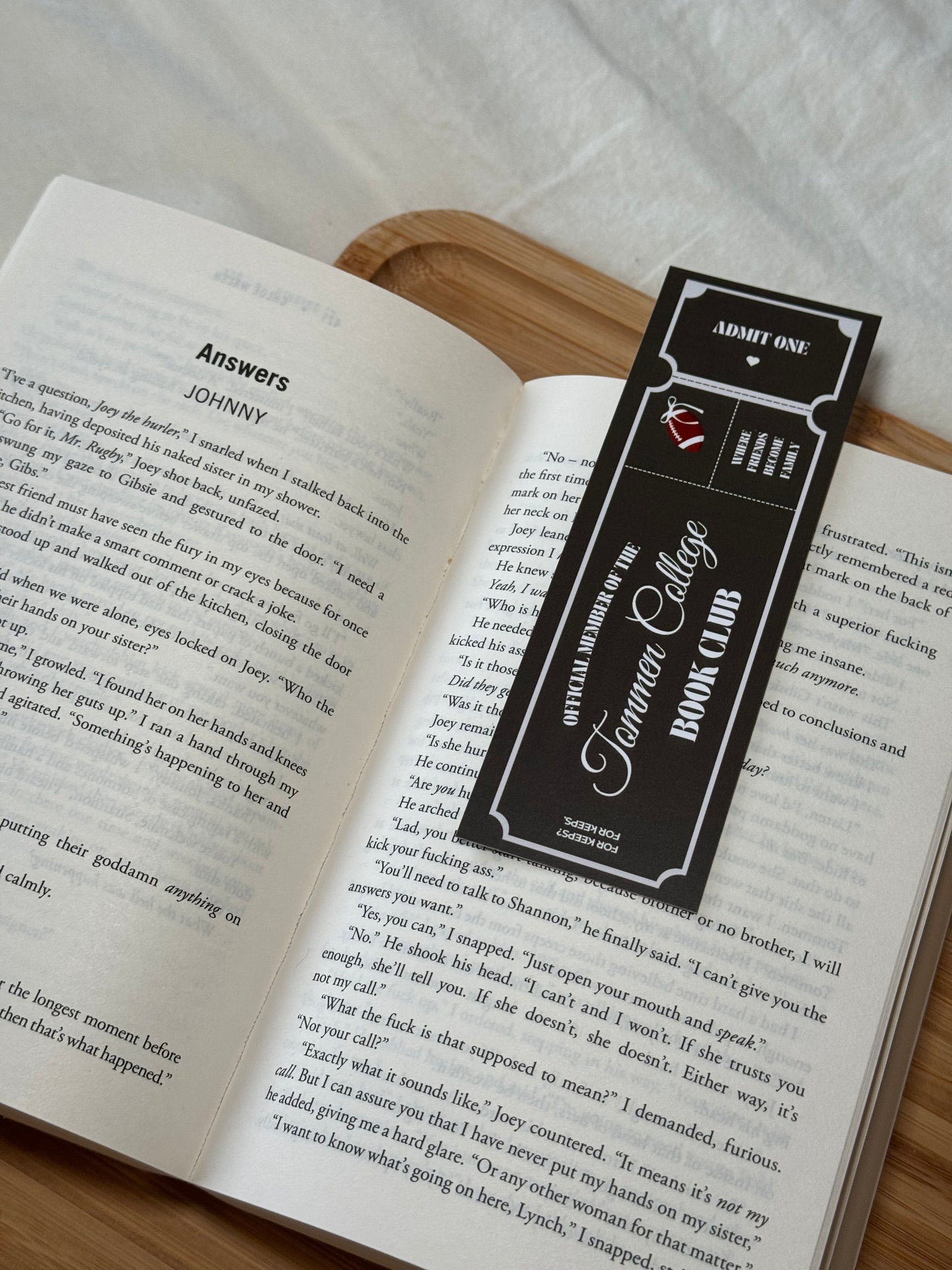 Tommen College Book Club