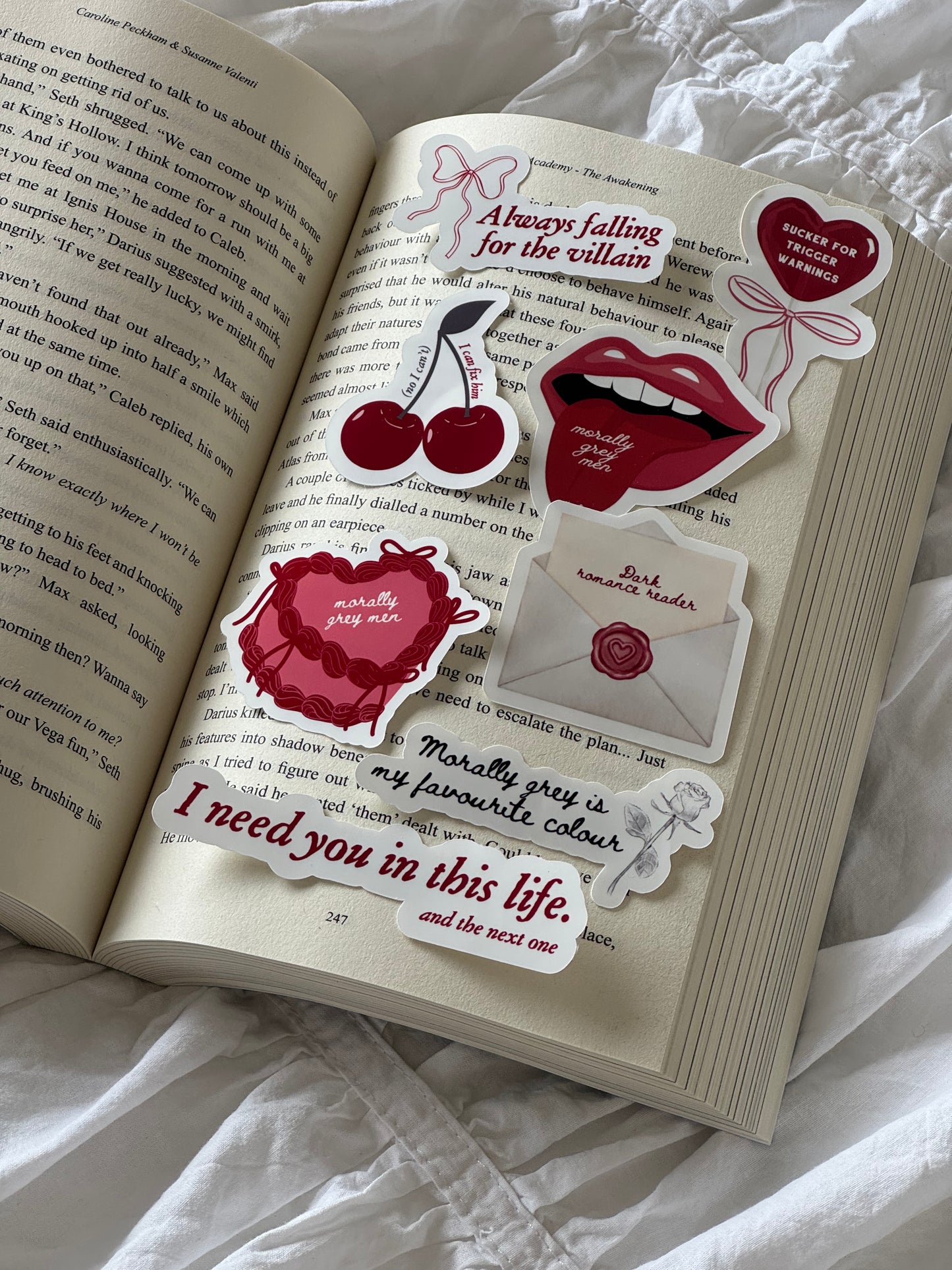 Morally Grey Sticker Pack