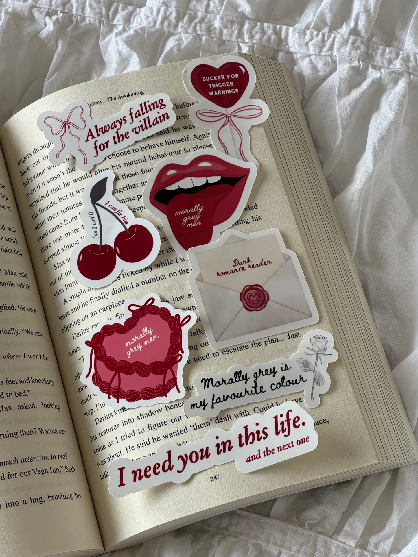 Morally Grey Sticker Pack