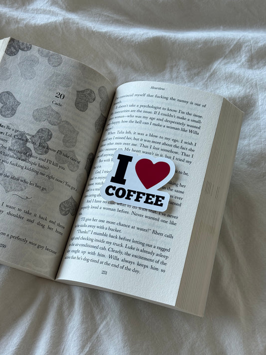 I Love Coffee Sticker