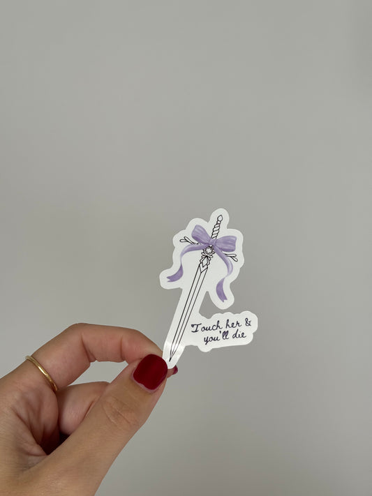 Touch her and... - Angle