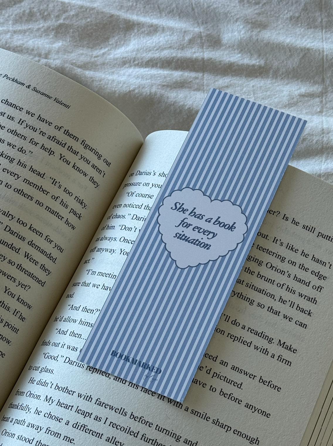 Romance Reader Blue