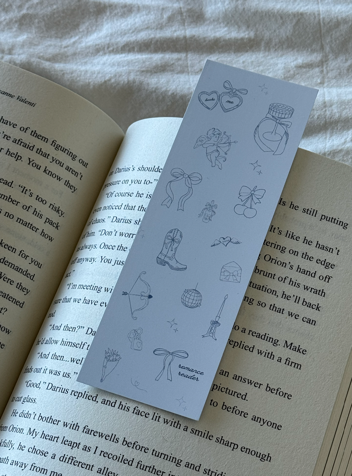 Romance Reader Blue