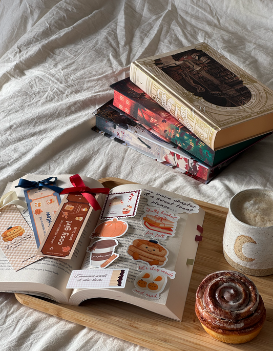 Fall Bookmark & Sticker pack