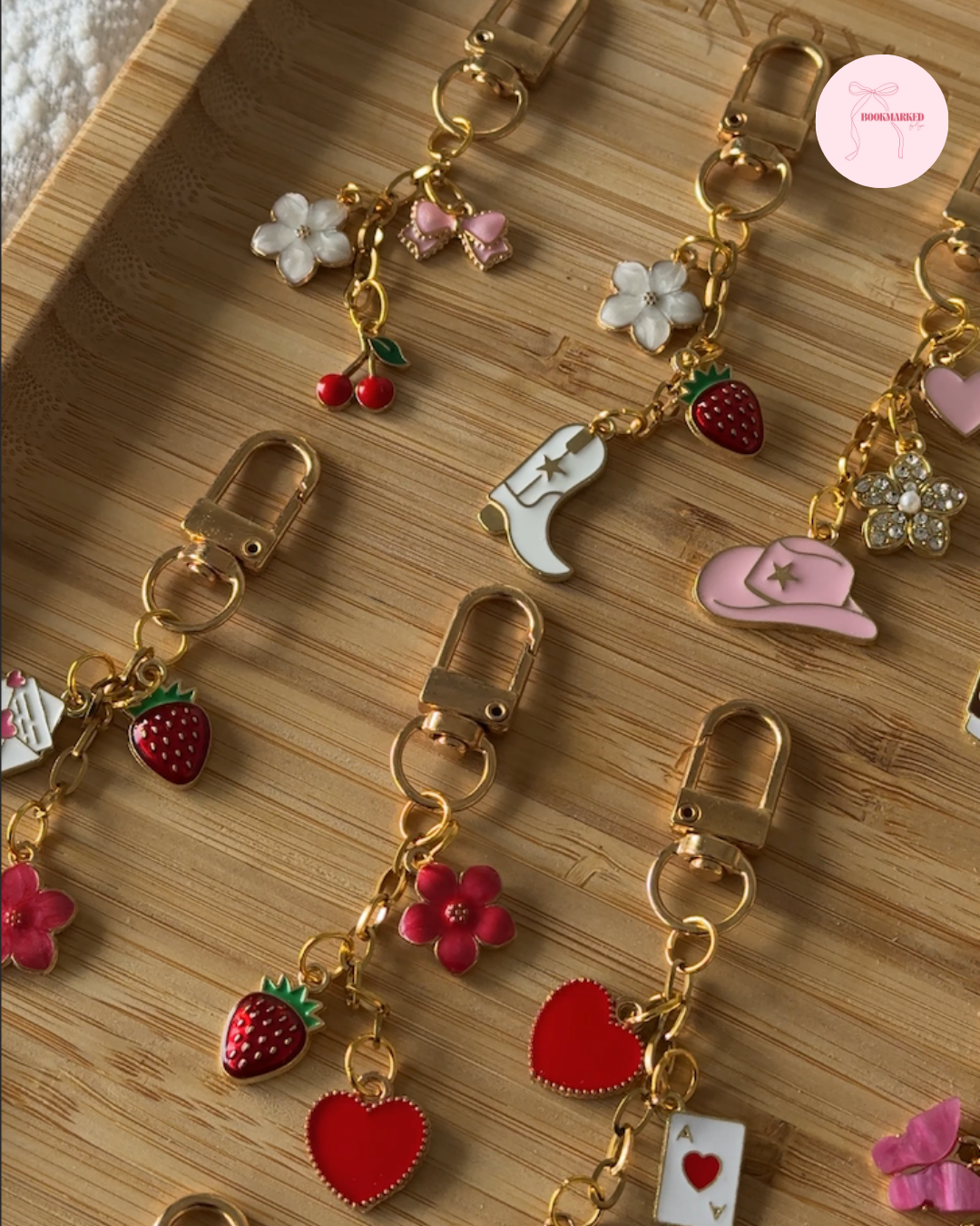 Kindle Charm Mini Keychain - Custom