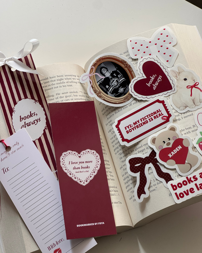 Love Bookmark & Sticker pack