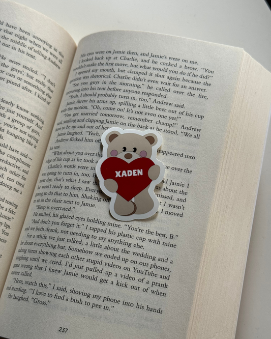 Teddy Bear Love Sticker (custom)