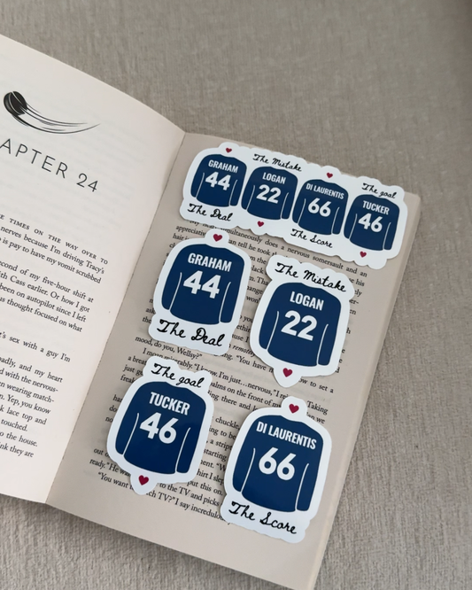 Off Campus Jersey Sticker
