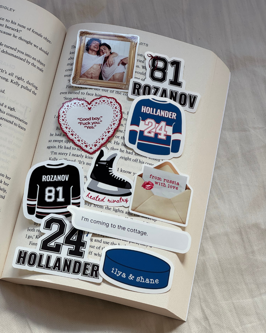 Heated Rilvary Sticker Pack & Individuals