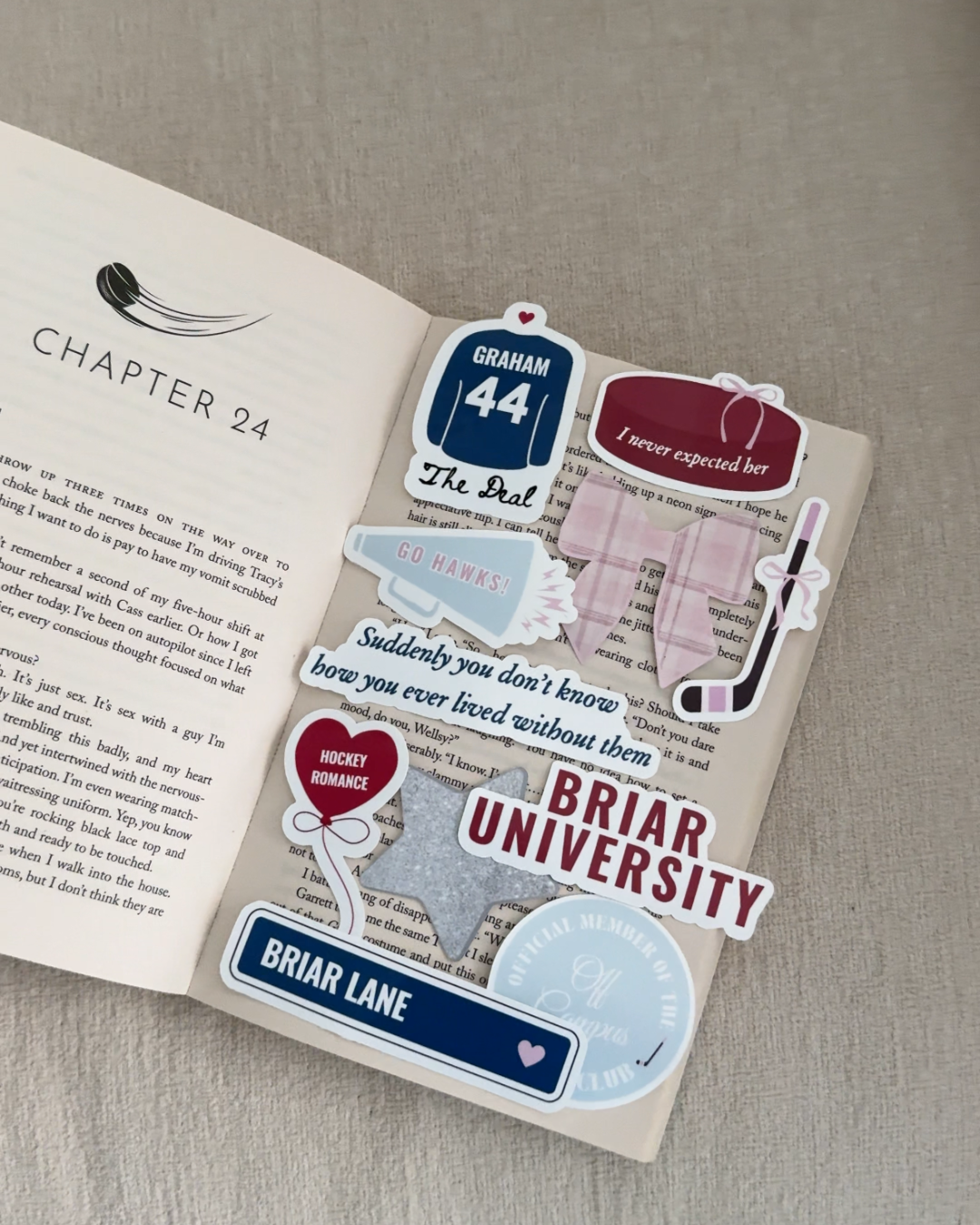 Off Campus Individual Sticker & Sticker Pack