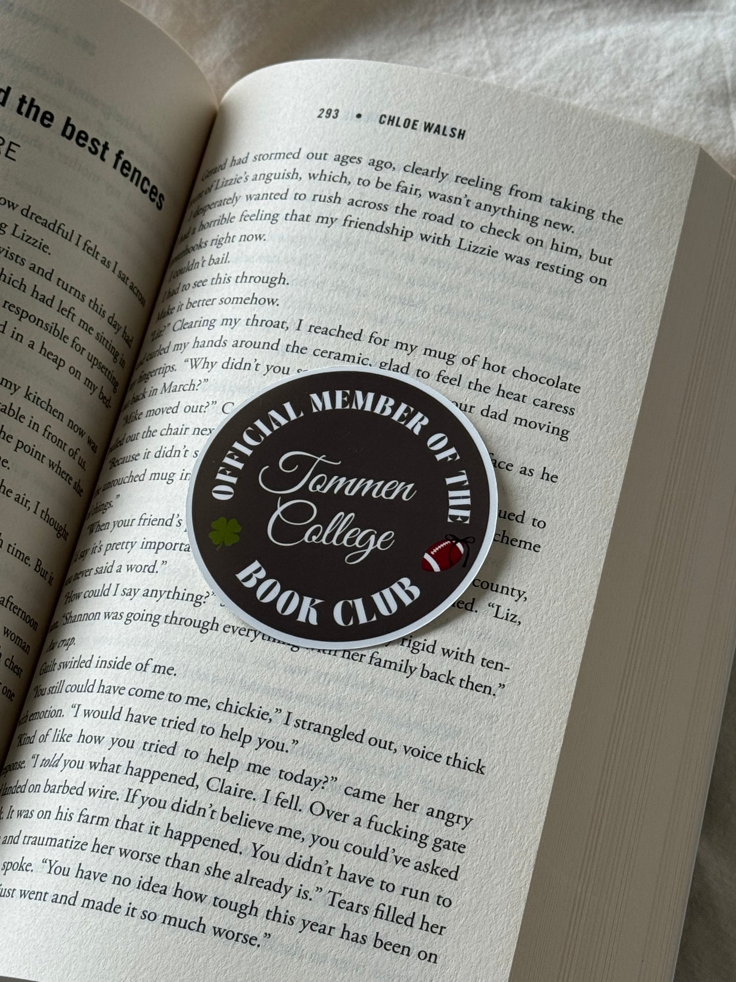 Book Club Sticker
