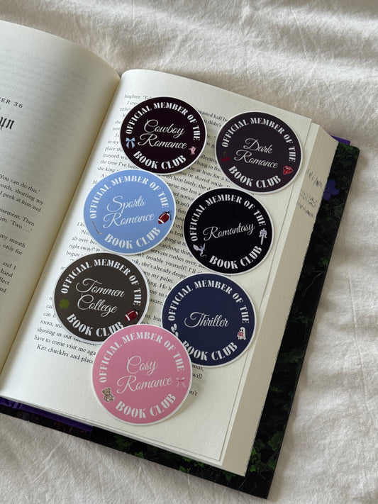 Book Club Sticker