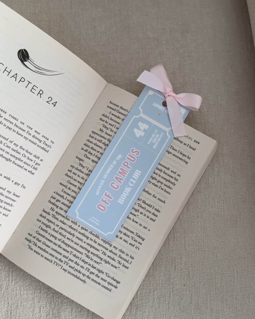 Off Campus Bookmark