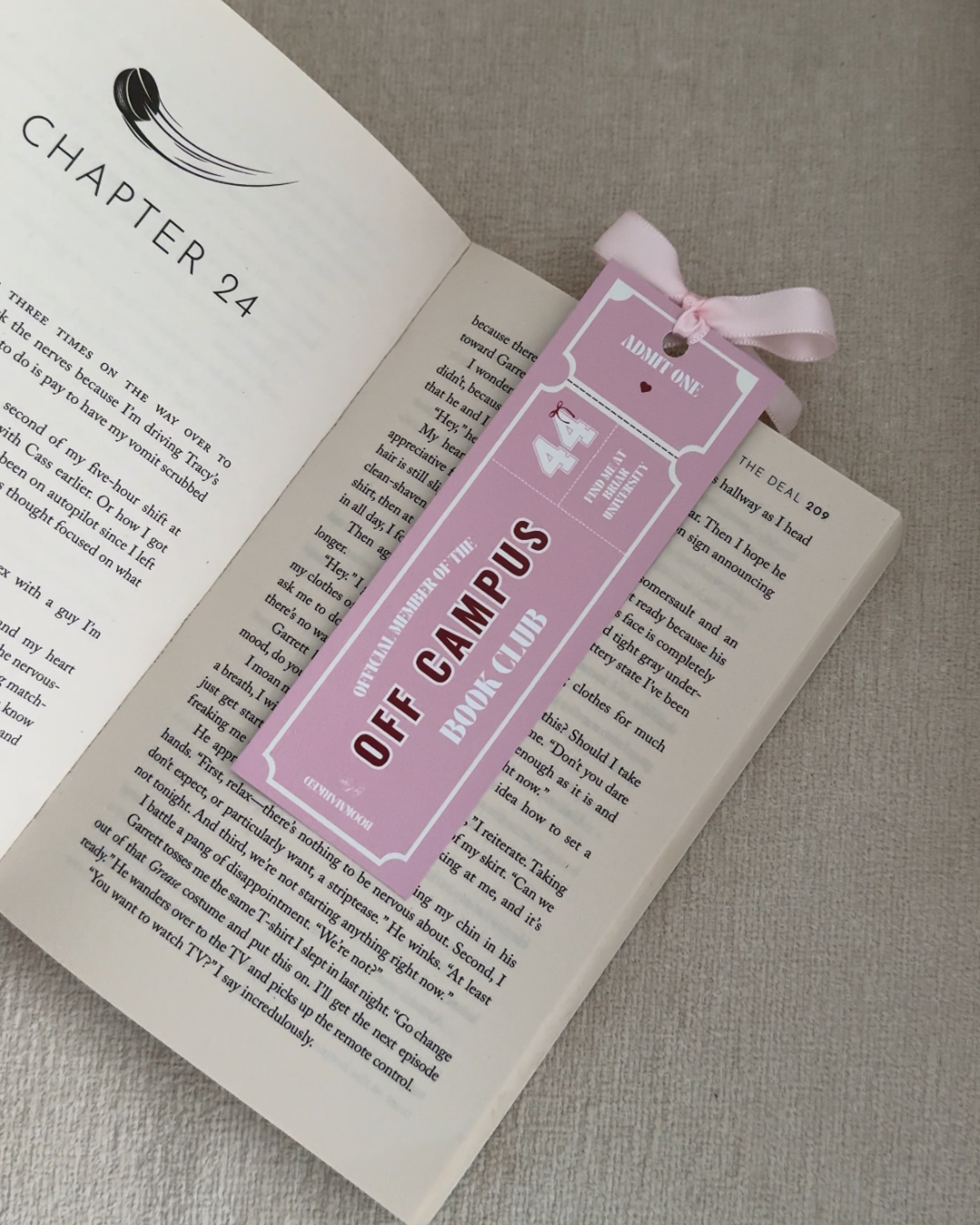 Off Campus Bookmark