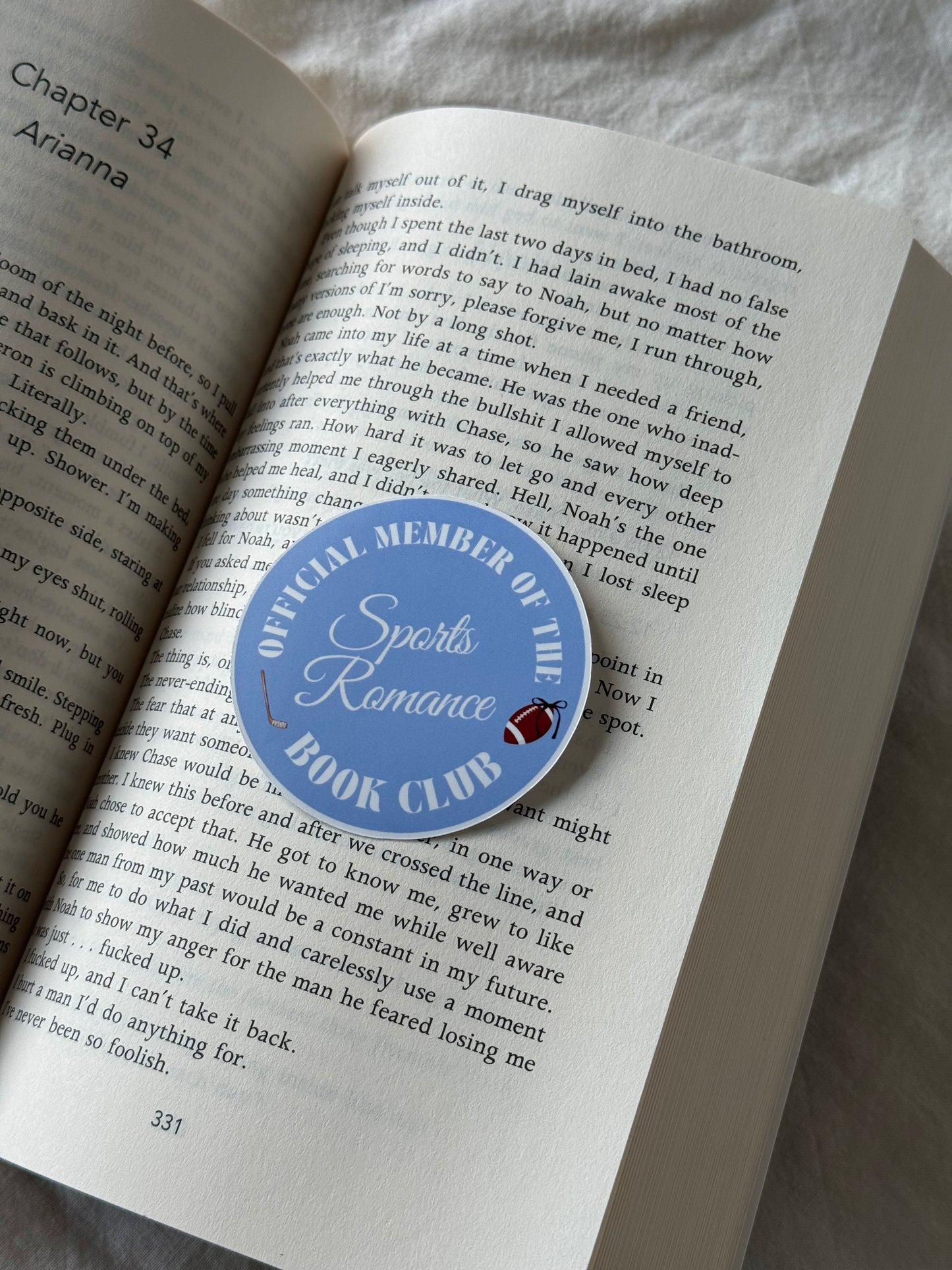 Book Club Sticker