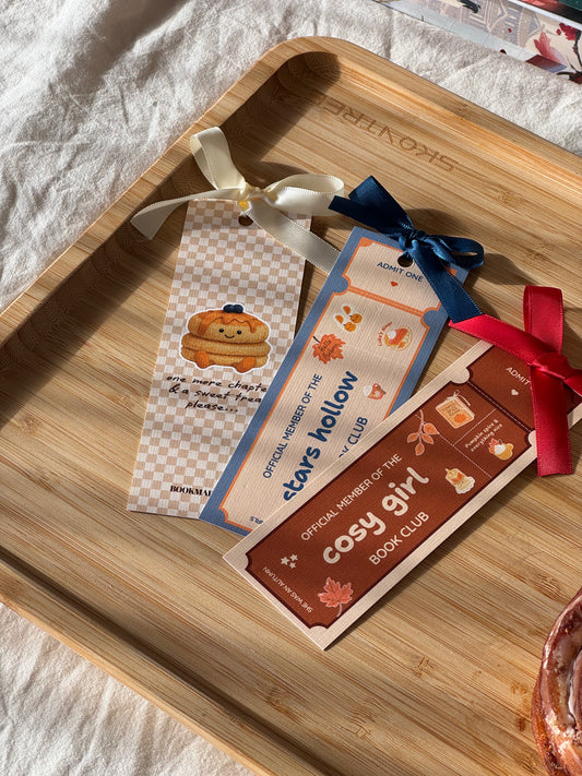 Cosy Fall Bookmarks