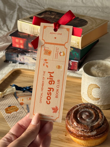 Cosy Fall Bookmarks
