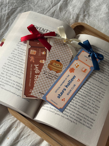 Cosy Autumn Bookmark