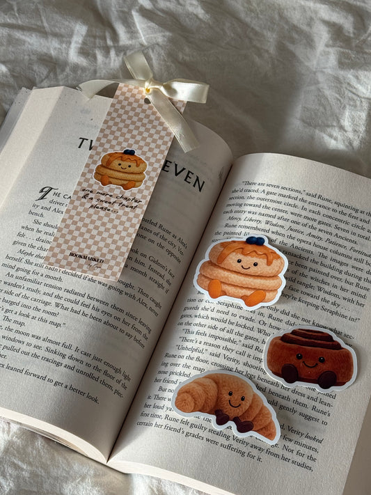 Pancake Stickers & Bookmark