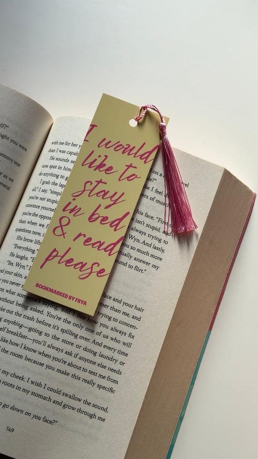 Yellow Bookmark