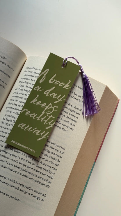 Matcha Bookmark