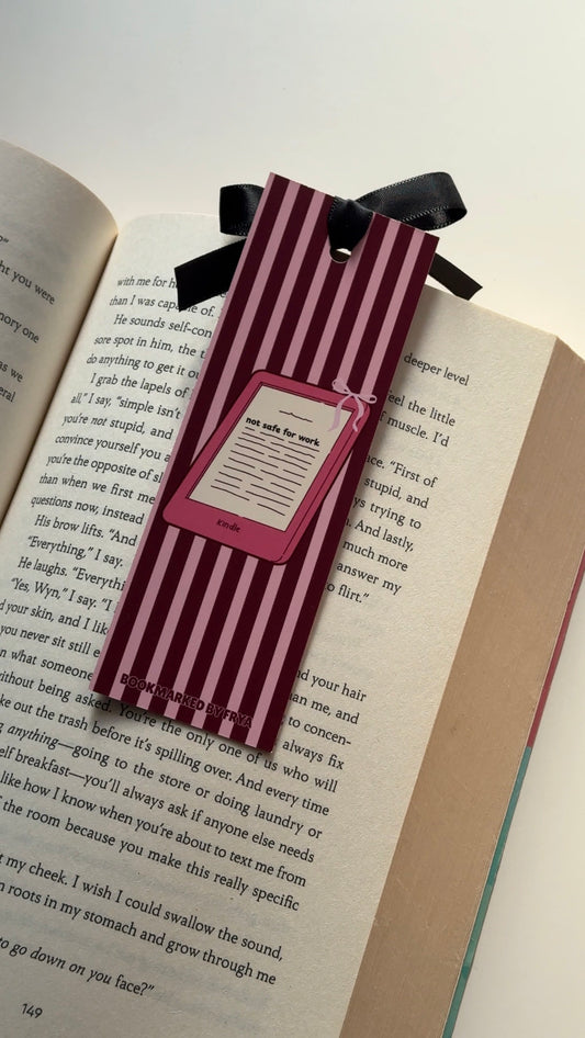 Maroon Bookmark