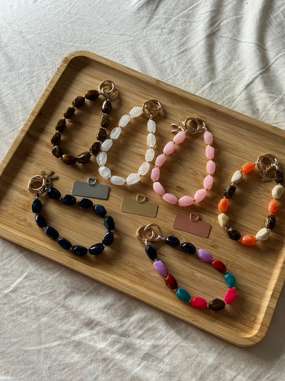 Acrylic Stone Charm for Kindle, Phone and Bag