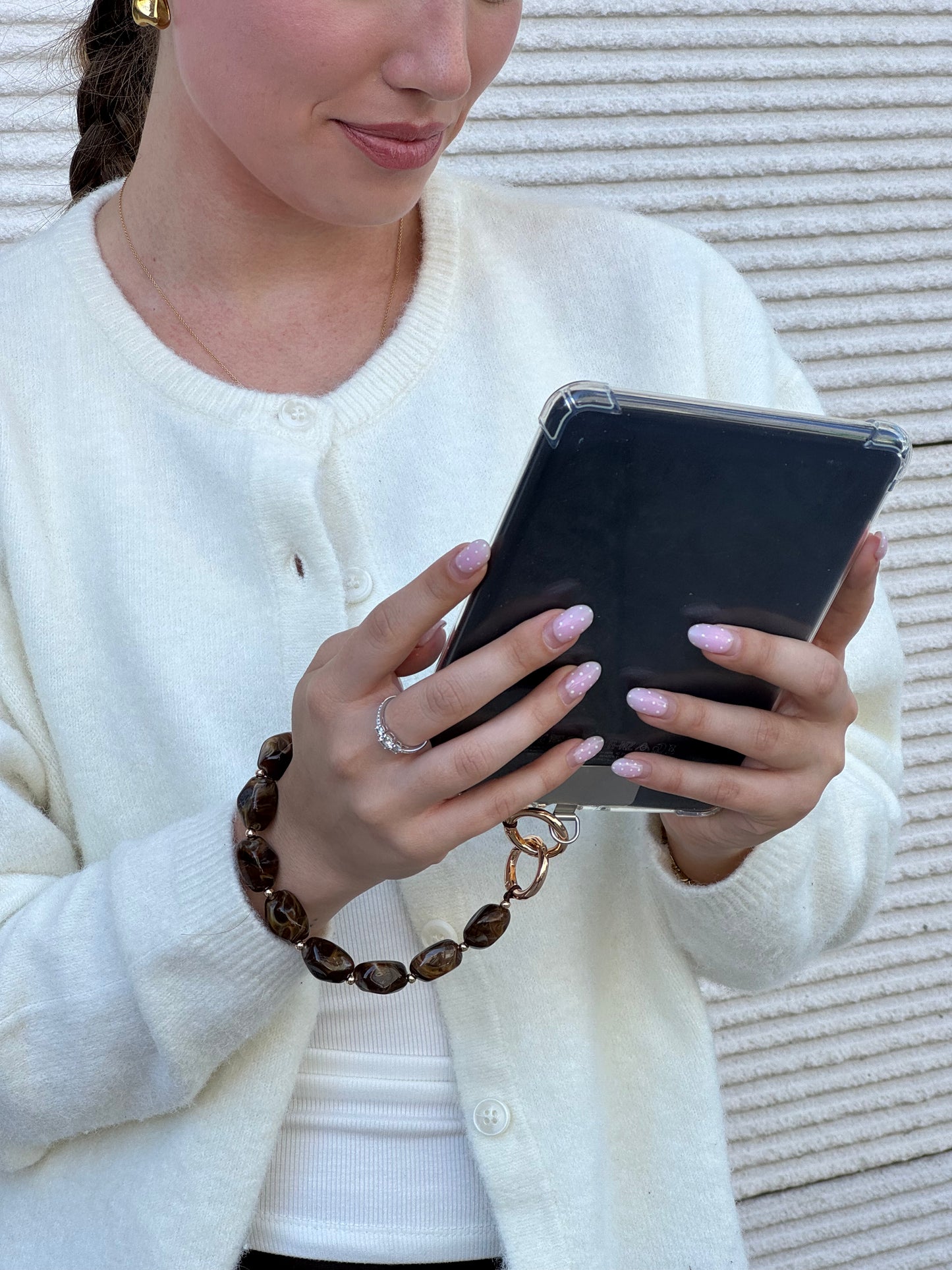 Acrylic Stone Charm for Kindle, Phone and Bag