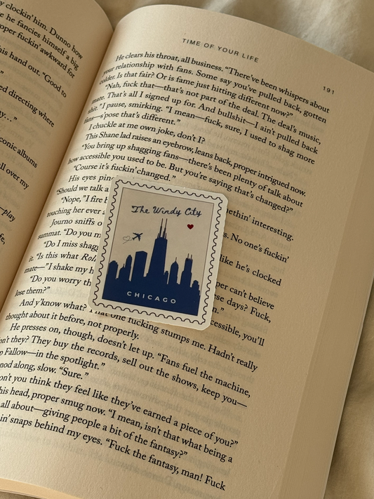 Windy City Stamp Sticker
