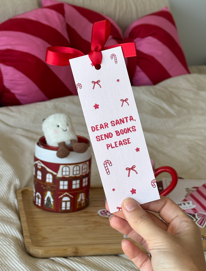 Candy Cane Christmas Bookmark