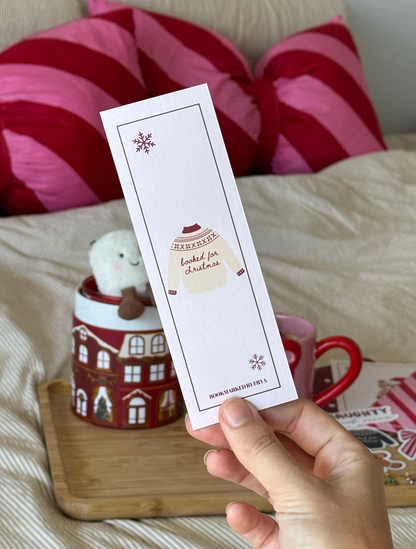Teddy Christmas Bookmark