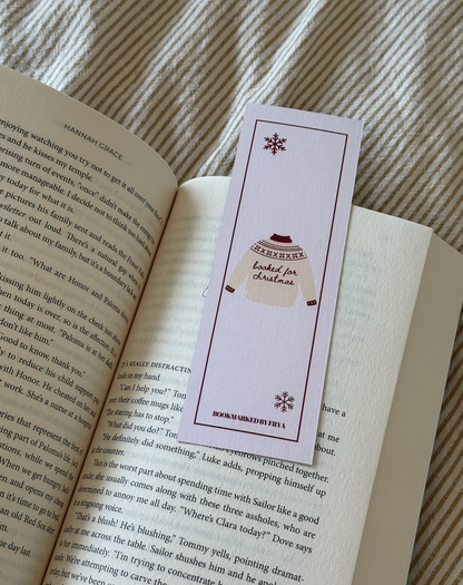 Teddy Christmas Bookmark
