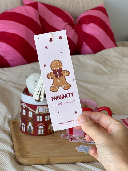 Gingerbread Christmas Bookmark