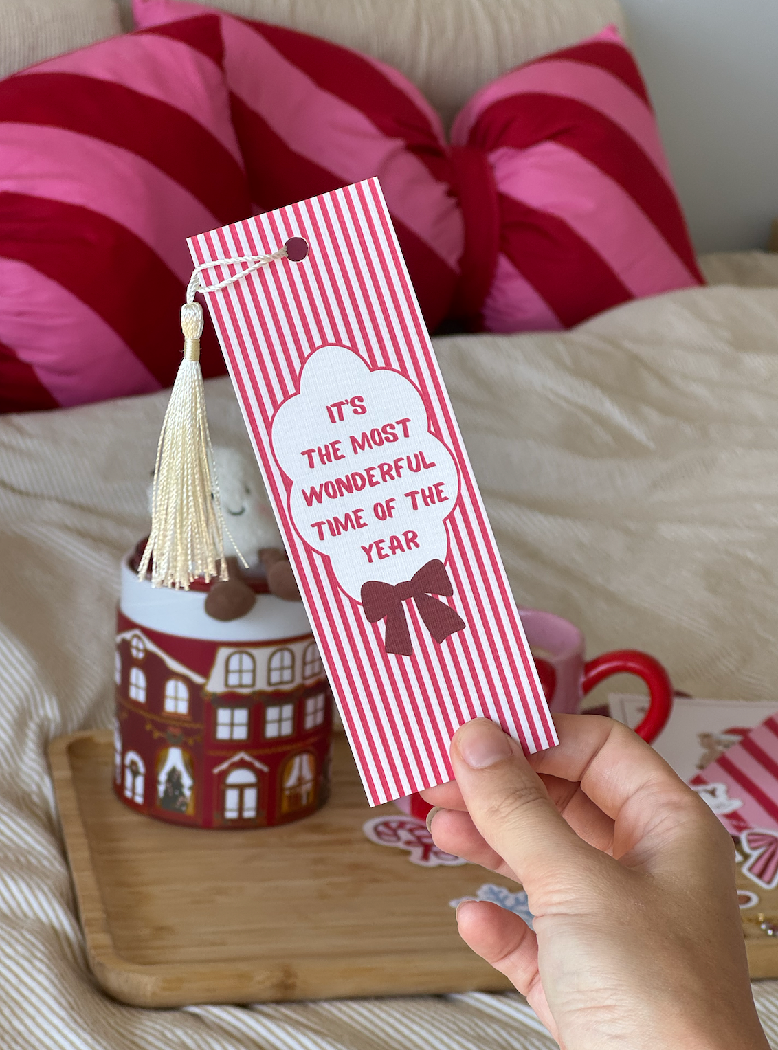 Gingerbread Christmas Bookmark