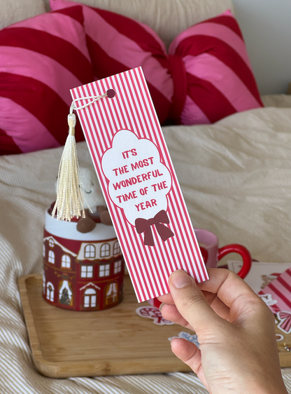 Gingerbread Christmas Bookmark