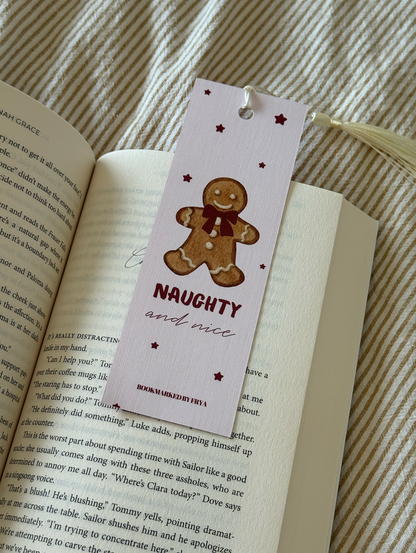 Gingerbread Christmas Bookmark