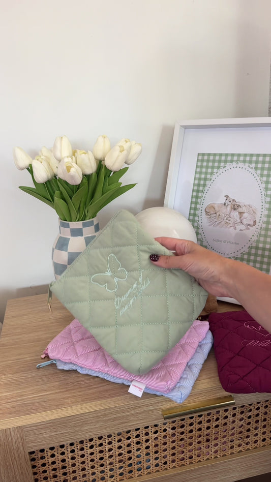 Sage Green Kindle Sleeve